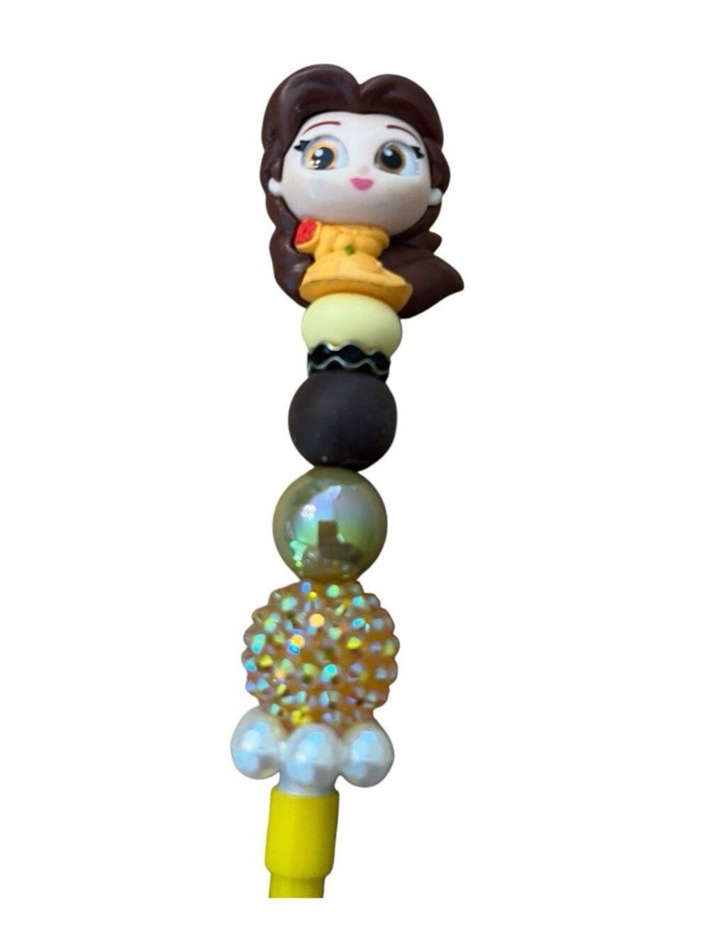 Disney Doorables Handmade Beaded Pencil Belle From Beauty And The Beast